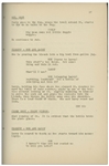 Moe Howard's Personally Owned Script for The Three Stooges Film ''Cookoo Cavaliers'', with Working Title ''Beauty a la Mud''